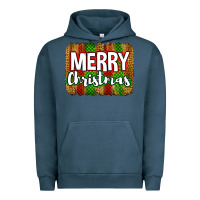 Pigment Midnight Navy merry christmas brushstroke Urban Hoodie - Jasminsmagicworld