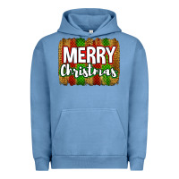 Pigment Pebble Blue merry christmas brushstroke Urban Hoodie - Jasminsmagicworld