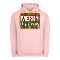 Pigment Salmon merry christmas brushstroke Urban Hoodie - Jasminsmagicworld