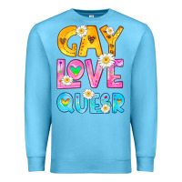 Ocean Blue gay love queer Premium Sweatshirt - HRA Design Shop
