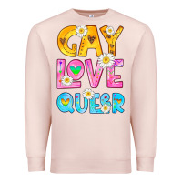 Pale Pink gay love queer Premium Sweatshirt - HRA Design Shop