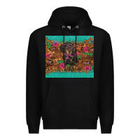 Black dachshund Premium Hoodie - BarkalooDesign