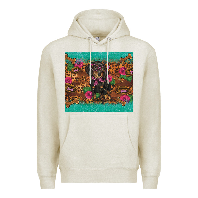 Dachshund Premium Hoodie by BarkalooDesign | Teevron