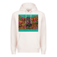 Pale Pink dachshund Premium Hoodie - BarkalooDesign