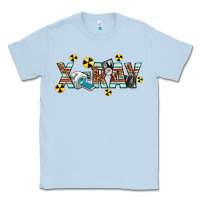 Dusty Blue X-ray Classic Tee - texasbilliewilder