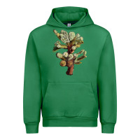 Emerald cholla tree cactus Urban Hoodie - LillyAllenDesigns