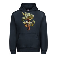Navy cholla tree cactus Urban Hoodie - LillyAllenDesigns