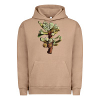 Pigment Burro cholla tree cactus Urban Hoodie - LillyAllenDesigns