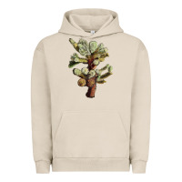 Pigment French Oak cholla tree cactus Urban Hoodie - LillyAllenDesigns