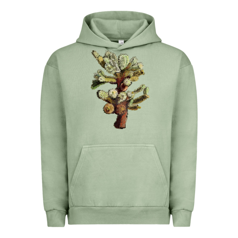Cholla Tree Cactus Urban Hoodie by LillyAllenDesigns | Teevron