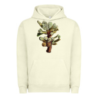 Pigment Pistachio cholla tree cactus Urban Hoodie - LillyAllenDesigns