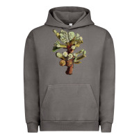 Pigment Tornado cholla tree cactus Urban Hoodie - LillyAllenDesigns
