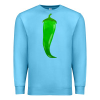 Ocean Blue ananemi chilli pepper fa element Premium Sweatshirt - FaDigitalArtStudio