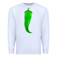White ananemi chilli pepper fa element Premium Sweatshirt - FaDigitalArtStudio