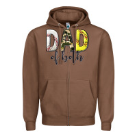 Chestnut dad of both with softball and baseball Zipper Hoodie - texasbilliewilder