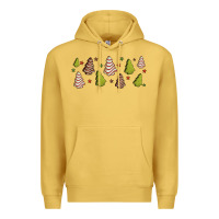 Antique Gold Christmas cakes Premium Hoodie - Jasminsmagicworld