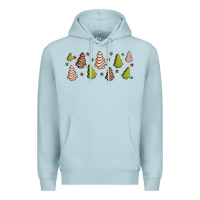 Blue Mist Christmas cakes Premium Hoodie - Jasminsmagicworld