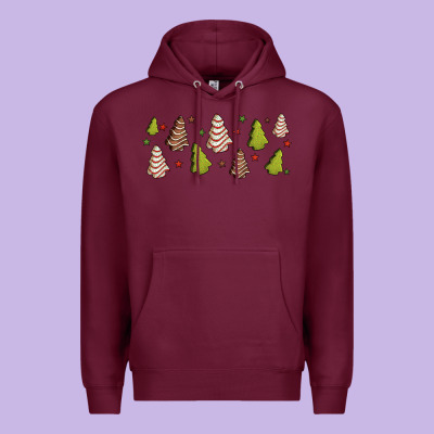 Christmas Cakes Premium Hoodie Designed By Jasminsmagicworld