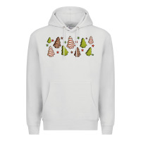 Dove Grey Christmas cakes Premium Hoodie - Jasminsmagicworld