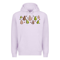 Lilac Christmas cakes Premium Hoodie - Jasminsmagicworld