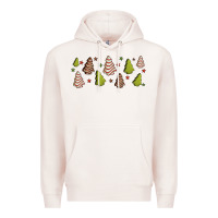 Pale Pink Christmas cakes Premium Hoodie - Jasminsmagicworld