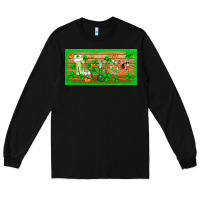 Black st.patricks nurse license plate template Long Sleeve Tee - BarkalooDesign