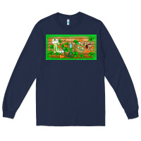 Navy st.patricks nurse license plate template Long Sleeve Tee - BarkalooDesign