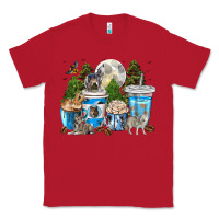 Red Wolf coffee cups Classic Tee - texasbilliewilder