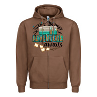 Chestnut adventure awaits Zipper Hoodie - texasbilliewilder