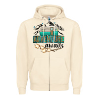 Sandshell adventure awaits Zipper Hoodie - texasbilliewilder