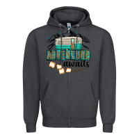 Smoke adventure awaits Zipper Hoodie - texasbilliewilder