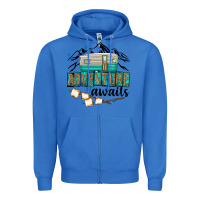 True Royal adventure awaits Zipper Hoodie - texasbilliewilder