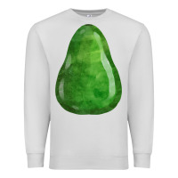 Dove Grey avocado fa element Premium Sweatshirt - FaDigitalArtStudio