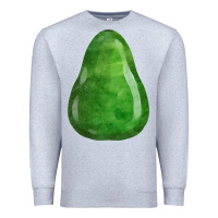 Heather Grey avocado fa element Premium Sweatshirt - FaDigitalArtStudio
