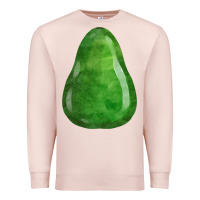 Pale Pink avocado fa element Premium Sweatshirt - FaDigitalArtStudio