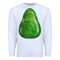 White avocado fa element Premium Sweatshirt - FaDigitalArtStudio