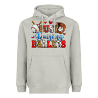 Moon Dust busy raising ballers baseball Heavyweight Hoodie - Zillion Design Studio
