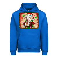 Cobalt christmas lamb Urban Hoodie - Jasminsmagicworld