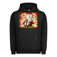 Pigment Black christmas lamb Urban Hoodie - Jasminsmagicworld