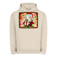 Pigment French Oak christmas lamb Urban Hoodie - Jasminsmagicworld
