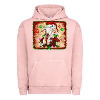 Pigment Salmon christmas lamb Urban Hoodie - Jasminsmagicworld