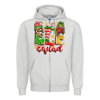 Dove Grey elf squad Zipper Hoodie - Zillion Design Studio