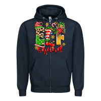Navy elf squad Zipper Hoodie - Zillion Design Studio