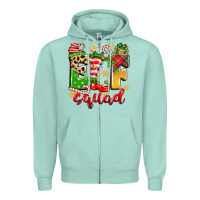 Seafoam elf squad Zipper Hoodie - Zillion Design Studio
