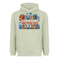 Matcha busy raising ballers american football Heavyweight Hoodie - Zillion Design Studio