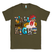 Army Green Y'all ain't right crazy Classic Tee - texasbilliewilder