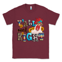 Burgundy Y'all ain't right crazy Classic Tee - texasbilliewilder