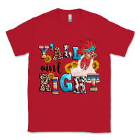 Red Y'all ain't right crazy Classic Tee - texasbilliewilder