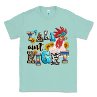 Seafoam Y'all ain't right crazy Classic Tee - texasbilliewilder