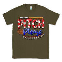 Army Green pitch please Classic Tee - BundleAndBundleShop